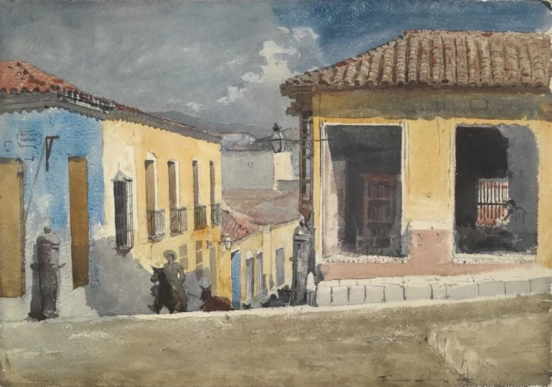 Santiago de Cuba, scene di strada - Yale University Art Gallery